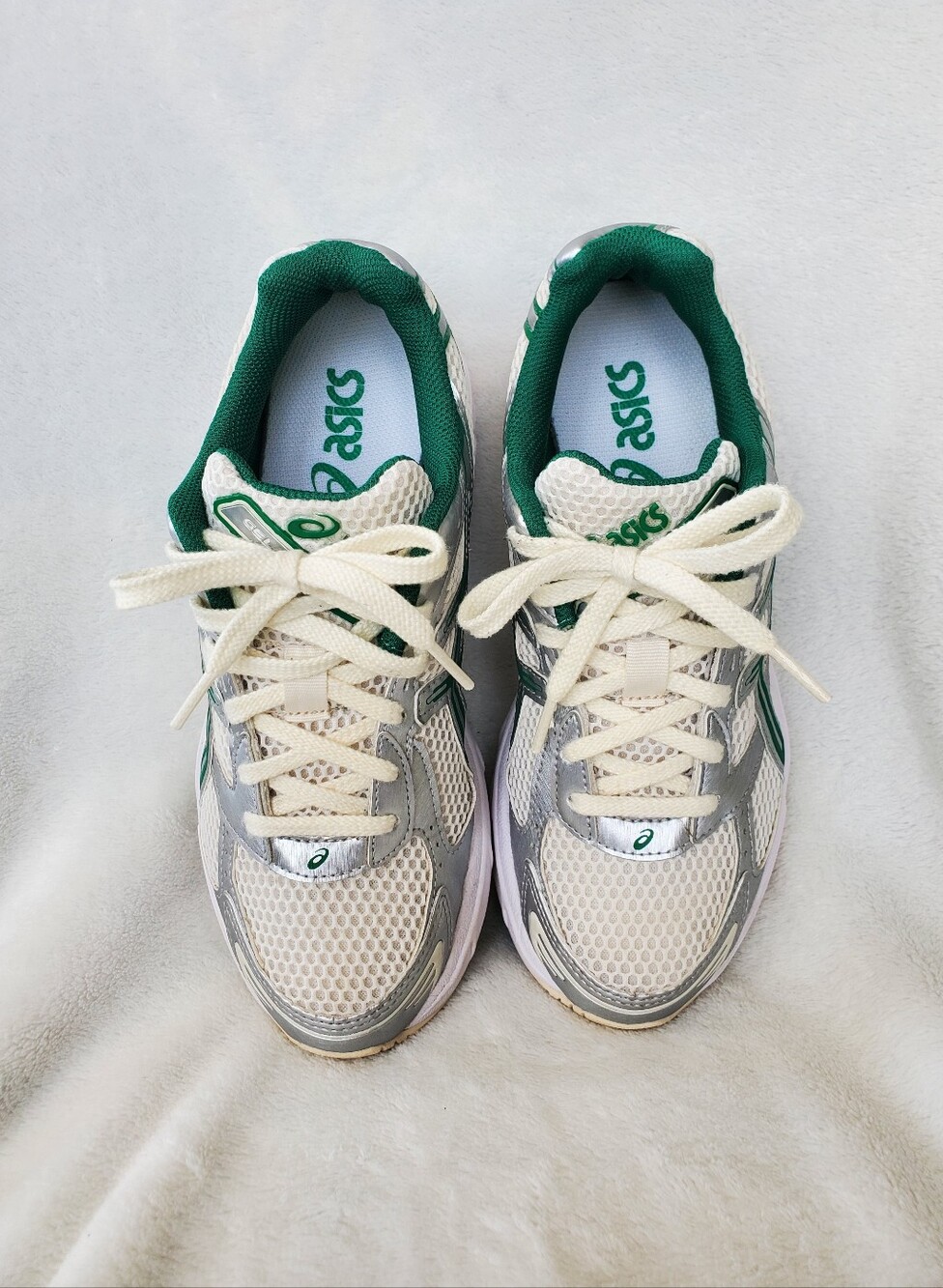 Asics Gel 1130 Cream/Kale Womens 7.5 - Picture 8 of 13
